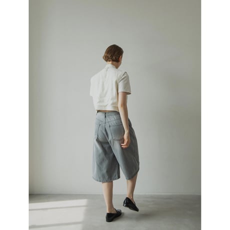 - AUTHENTIC series - material linen vest/ivory_an0041
