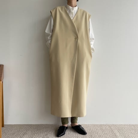 【nokcha original】2set mulch coat/butter_no0230