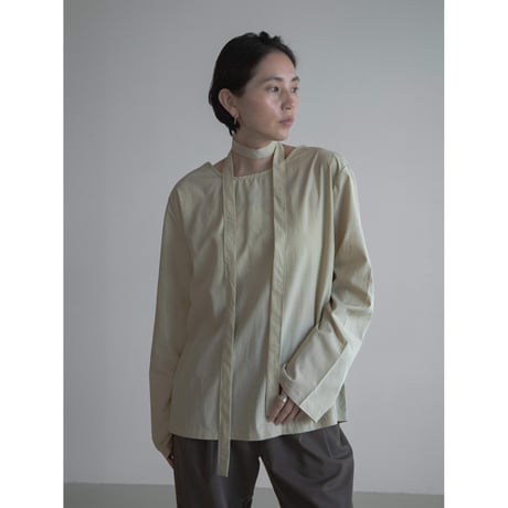 《予約販売》2way back accent blouse/2colors_nb0259