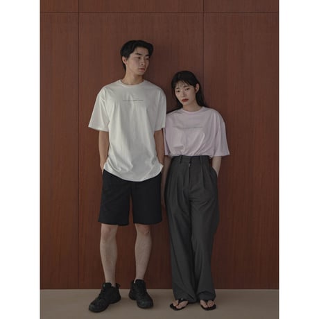 - AUTHENTIC series - material high pants/3colors_an0011