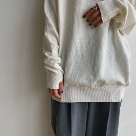 《予約販売》mock neck daily knit/4colors_nt1586