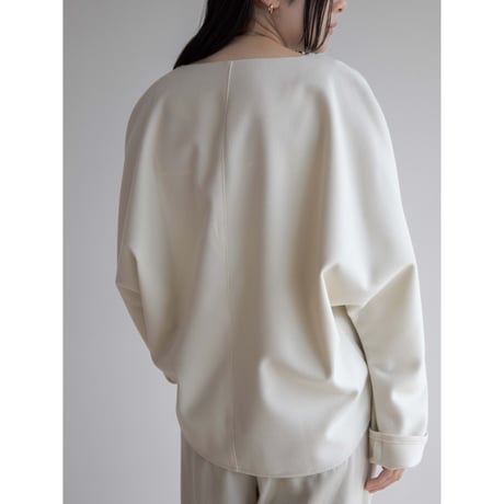 《予約販売》v neck over tops/2colors_nt2037