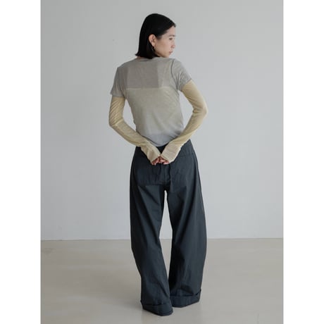 《予約販売》sheer minimal tee/3colors_nt2265