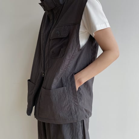 【nokcha original】washer mannish vest/2colors_nt1723
