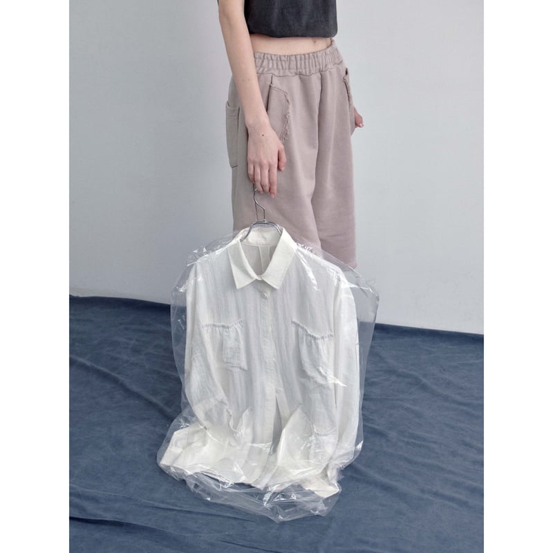 NOKCHA original】mannish sheer shirt jacket/2co