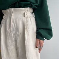 【nokcha original】rincl soft pants/ivory_np0468