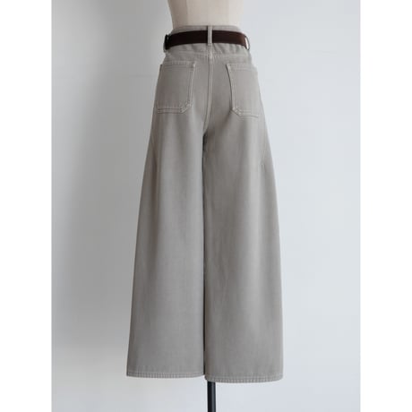 《予約販売》belt set warm twill pants/2colors_np1201