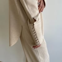 【nokcha original】2way jacquard blouse_nb0047