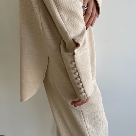 【nokcha original】2way jacquard blouse_nb0047