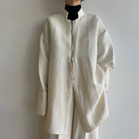 【nokcha original】ennui  zip blouse/2colors_nb0105