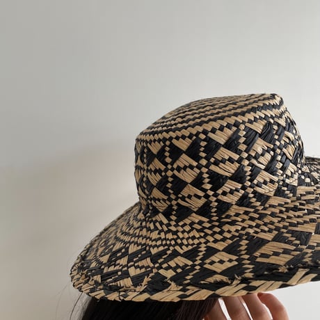 《予約販売》nuance straw hut_na0550
