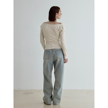 《予約販売》 layered like tops/2colors_nt2543