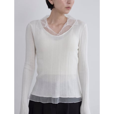 《予約販売》docking décolleté tops/2colors_nt2529