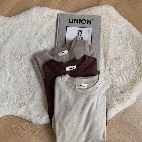 warm daily tee/3colors _nt0178