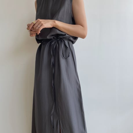 《予約販売》2way slit long ops/2colors_nd0148