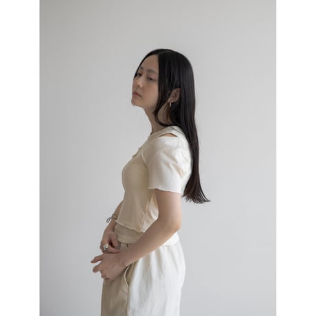 《予約販売》2set material layered tee/2colors_nt2046