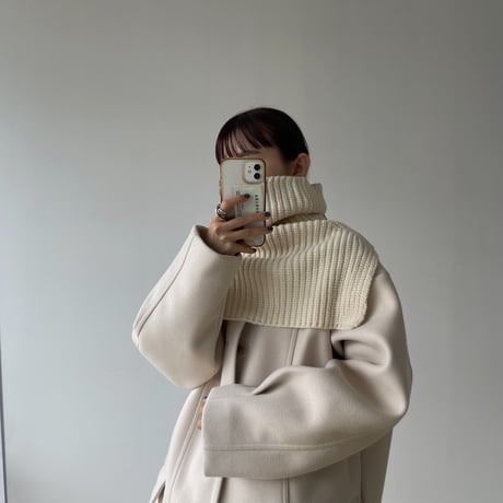 《予約販売》knit neck warmer/2colors_nt1525