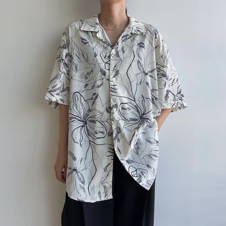 《予約販売》ennui pattern over shirt/2colors(unisex)_nb0152