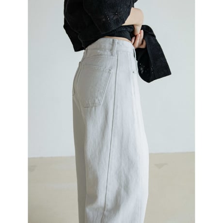 《予約販売》pigment oval jeans/2colors_nj0144