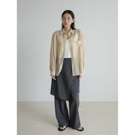 《予約販売》sheer charm shirt/2colors_nb0303