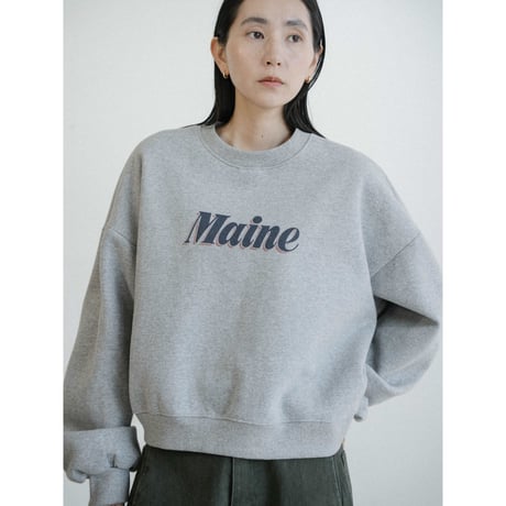 《予約販売》Maine warm sweat pullover/2colors_nt2468