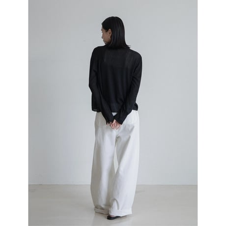 【NOKCHA original】linen knit cardigan/2colors_nt2348
