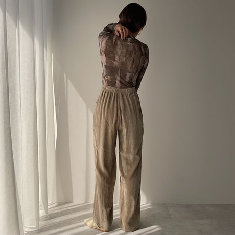 【nokcha original】mosaic sheer tops_nt0879