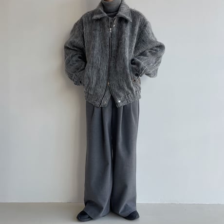 《予約販売》two tuck mannish wide pants/2colors_np0935