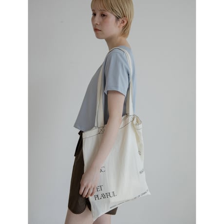【NOKCHA original】NOKCHA tote bag/3colors_na0728