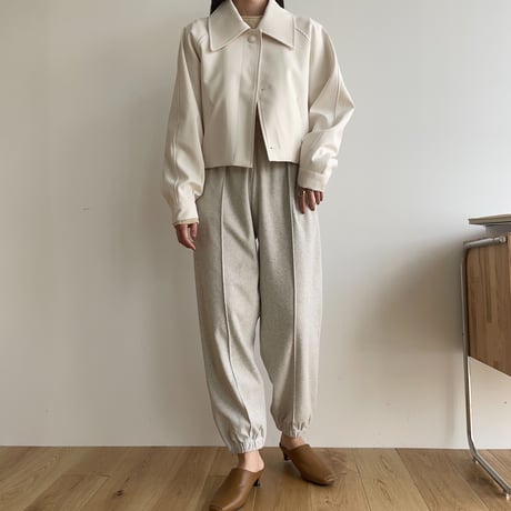 《予約販売》leather ennui mule/2colors_na0359