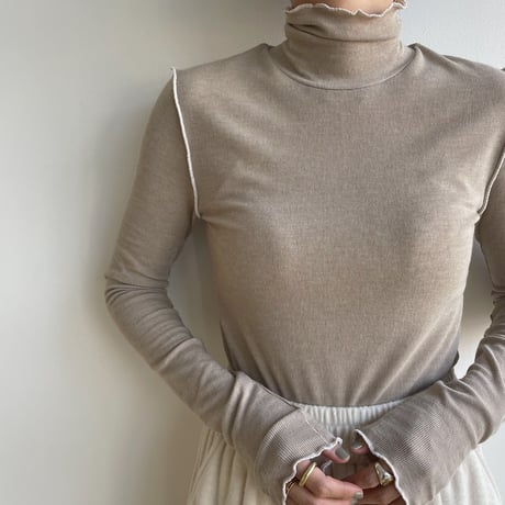 《予約販売》piping accent tops/3colors_nt1875