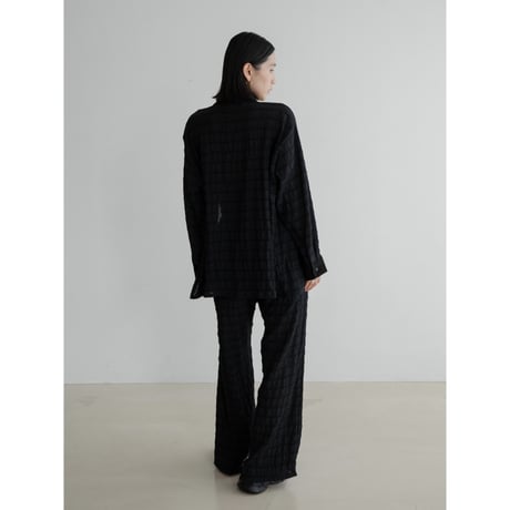 《予約販売》material sheer shirt/2colors_nb0299