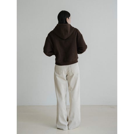 《予約販売》wool hoodie blouson/2colors_no0485