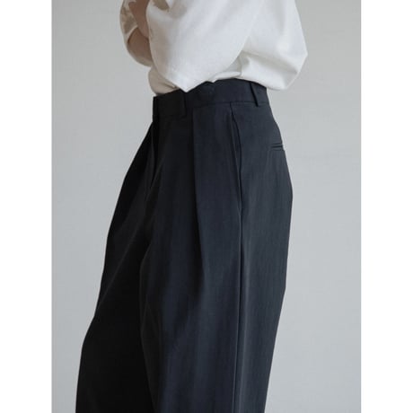 《予約販売》two tuck accent twill pants/2colors_np1127
