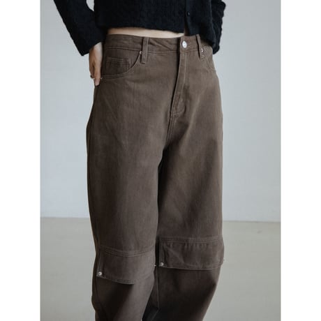 《予約販売》knee accent twill pants/2colors_np1160