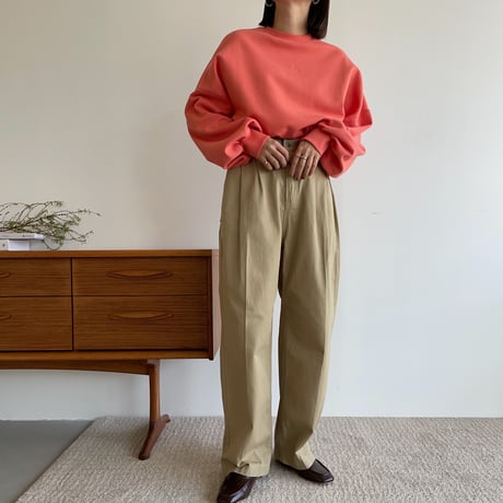 《予約販売》buckle chino pants/2colors_np0548
