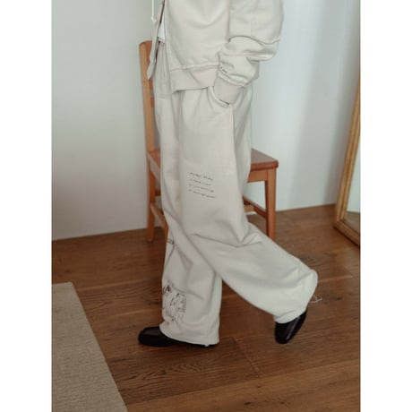【 RESTOCK 】 【NOKCHA × pinmyself】sketch sweat  pants_np1170