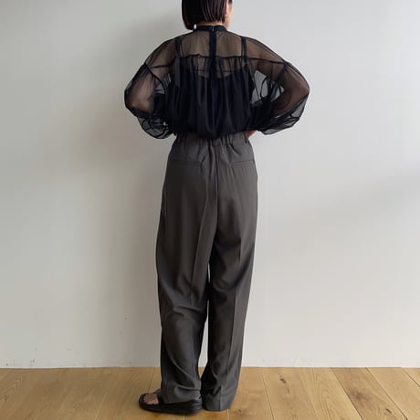 《予約販売》2set sheer blouse/2colors_nb0189