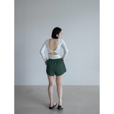 《予約販売》mannish washer short pants/3colors_np1019