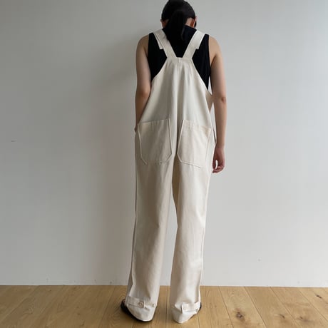 【nokcha original】material over all/ivory_np0830