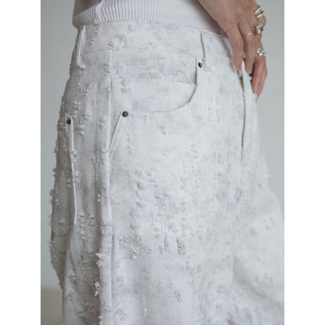 《予約販売》jacquard ennui jeans_nj0143