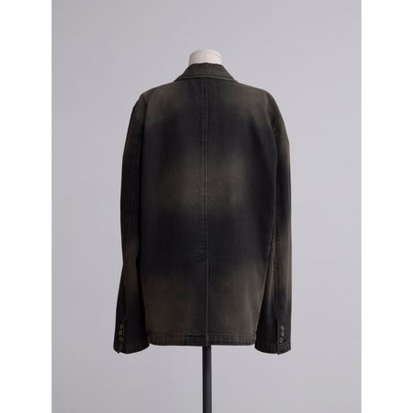 《予約販売》accent ash denim jacket_no0511