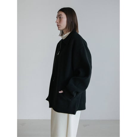 《予約販売》double zip over knit cardigan/2colors(unisex)_nt2481