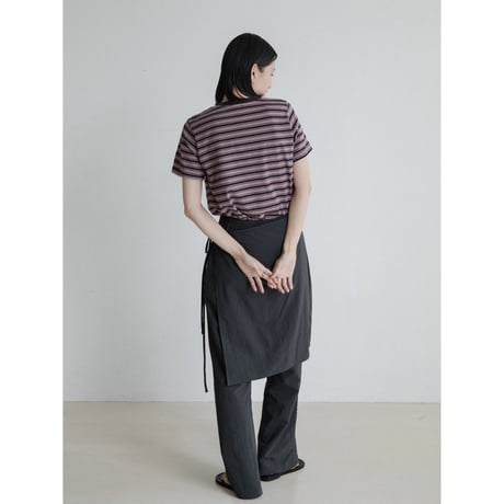 《予約販売》accent color border tee/2colors_nt2310