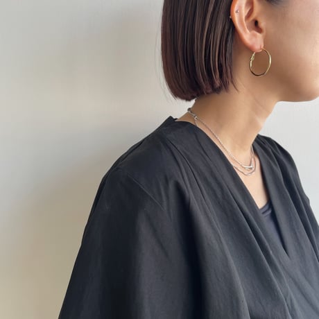 《予約販売》circle medium pierce/2colors_na0568