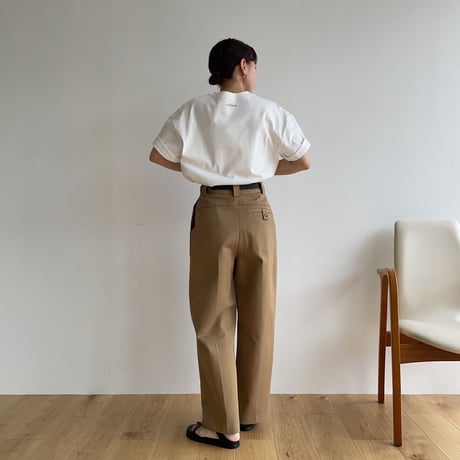 【nokcha original】“nc” chino pants/beige_np0611