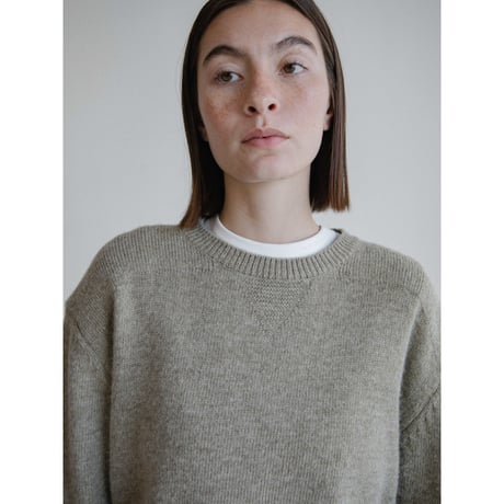 《予約販売》accent mannish knit pullover/2colors_nt2480