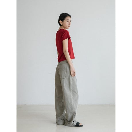 《予約販売》stretch minimal tee/2colors_nt2548