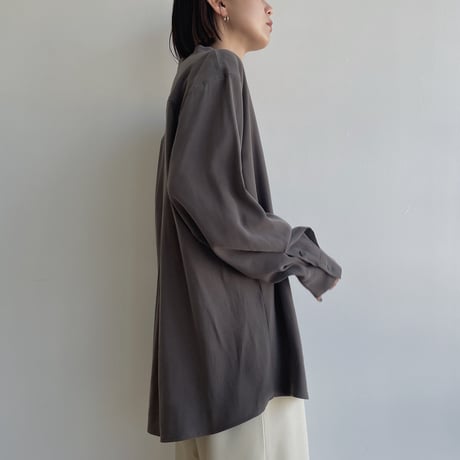 【nokcha original】accent tuck blouse/2colors_nb0195