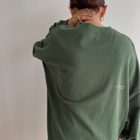 【nokcha original】“latte de the vert” tee/2colors_nt1446